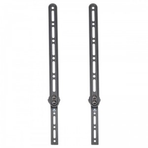 Volkano Steel Series Soundbar and Speaker TV Bracket - Black