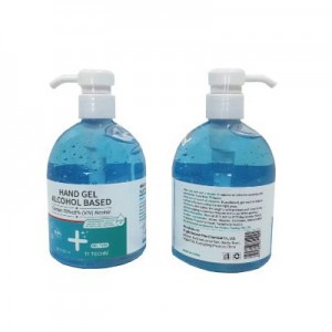 Casey 500ml Blue Gel Hand and Surface Alcohol Based Gel Instant Sanitiser with Hand Pump
