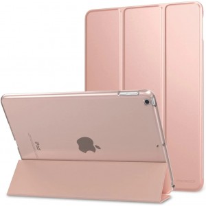 TUFF-LUV Aluminium &amp; Polycarbonate Armour Case for Apple iPad Air 4 / 5 10.9" [2020-2022] with Pen holder - Rose Gold (5056560404531)