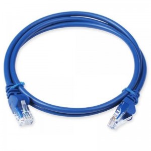 Rct cat5e patch cord 0.5m blue