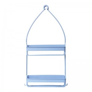 Fine Living 2 Tier Bathroom Caddy- Blue