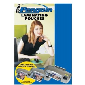 Penguin Laminating Pouches 160 Micron Gloss 100/PKT A3