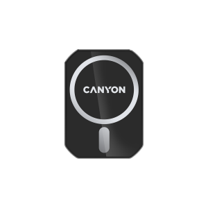 Canyon CNE-CCA15B01 Magnetic Car Holder and Wireless Charger - Black