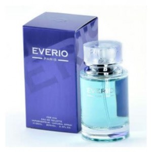 Everio Paris Fragrance for Men 100ml Eau de Toilette (EDT) Spray-Blue Retail Box