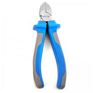 Rowton Basic 8 Inch Diagonal Cutting Pliers with Anti-Slip Handles-Made from drop-forged steel  precision machined for precise a