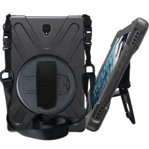 Tuff-Luv Armour Jack Rugged Case Stand &amp; Strap for Galaxy Tab S6 10.5'' (Model T860/T865) -  Black
