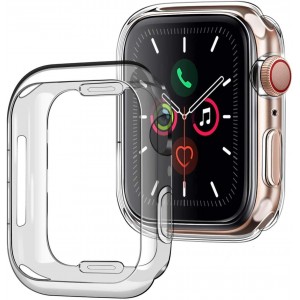 Tuff-Luv Soft Gel Case for Apple Watch Series SE 4/5/6 - 40mm - Clear