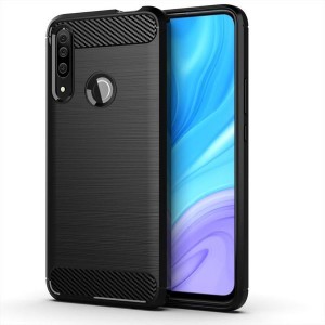 Tuff-Luv Carbon Style Rugged Case for Huawei Y9 2019 - Black
