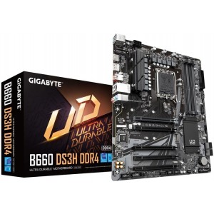 Gigabyte B660 DS3H | DDR4  | Intel B660 Alder Lake | LGA1700 | ATX Motherboard