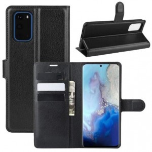 Tuff-Luv Folio Case &amp; Sand for Samsung Galaxy  S21 - Black (5055261883638)