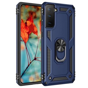 Tuff-Luv Rugged Case and Stand for Samsung Galaxy  S21 Plus - Blue (5055261885342)