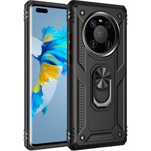 Tuff-Luv Rugged Armour Case &amp; Stand for Huawei Mate 40 Pro - Black (5055261891572)