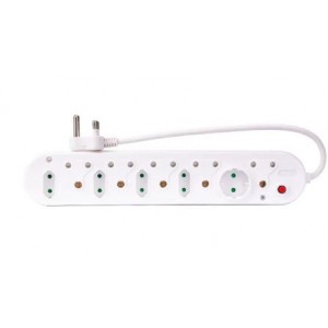 10 Way Multiplug (3 x 16A + 3 x 5A 2 Pin)