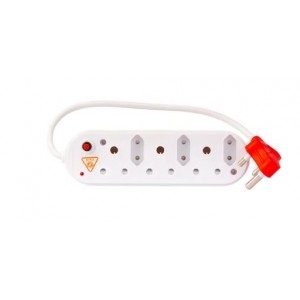 6 Way Multiplug with Surge Protection