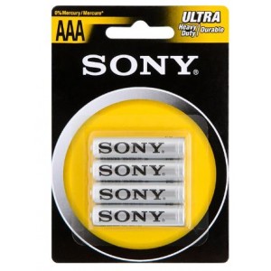 Sony AAA R03 1.5V Battery