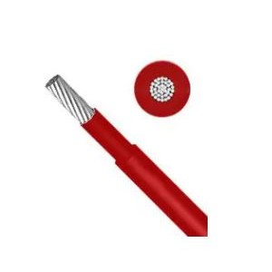 16mm2 Single-core HV DC Cable 1m - Red