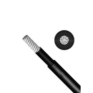 35mm2 Single-core DC Cable 1m - Black