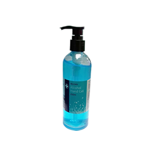 Casey 250ml Blue Gel Hand and Surface Alcohol Based Gel Instant Sanitiser with Hand Pump