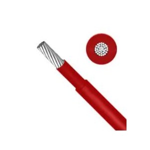 150mm2 Single-core HV DC Cable 1m - Red