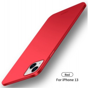 Tuff-luv Soft Feel Liquid Silicone Case for Apple iPhone 13 - Red