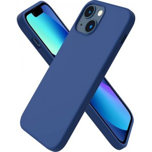 Tuff-Luv Soft Feel Liquid Silicone Case for Apple iPhone 13 Mini - Blue