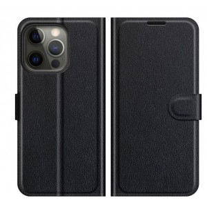 Tuff-Luv Executive Foilio Case &amp; Stand for Apple iPhone 13 Pro - Black