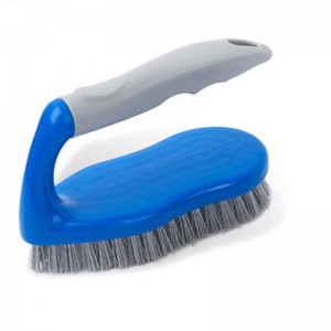 Kleaner Multi Purpose Household Laundry and Kitchen Surface Scrubbing Brush with Handheld Grip