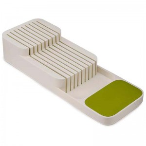 Casey Compact 2 Tier Knife Organiser - White