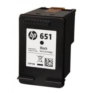 HP C2P10AE 651 Black Original Ink Advantage Cartridge