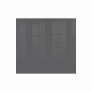 Parrot Gun Metal Hob Splashback Glass - 598mm X 650mm