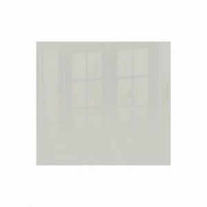 Parrot Papyrus White Hob Splashback Glass - 598mm X 650mm