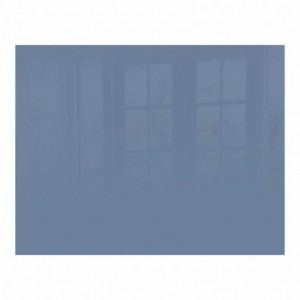 Parrot Pigeon Blue Hob Splashback Glass - 898mm X 700mm
