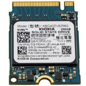 Kioxia BG4 Series 256GB M.2 2230 PCI-E Gen3 X4 NVMe Solid State Drive