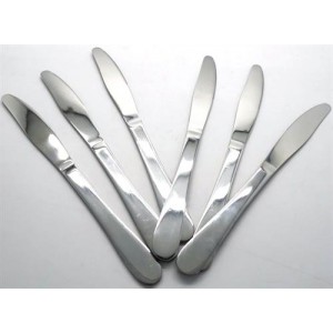 Casey Catering 6 Piece Stainless Steel Dinner Knives Set