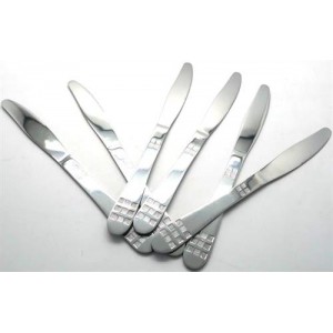 Casey Catering 6 Piece Stainless Steel Dinner Knives Set