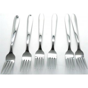 Casey Catering 6 Piece Stainless Steel Dinner Table Forks Set