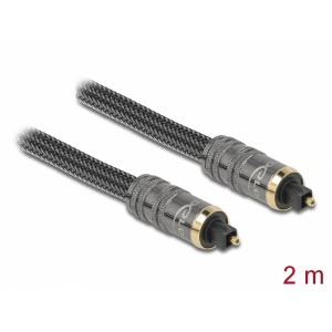 Delock 2m HQ Male to Male Toslink Cable