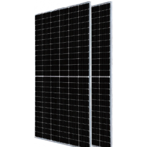 455W Power Solutions Half-Cell Monocrystalline Solar Panel - 144 cell 49.8V Voc, Open Box (Scratches at the back of the panel)