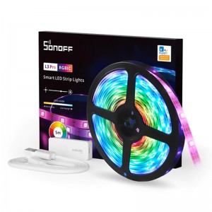 Sonoff L3 Pro RGBIC Smart LED Light Strip Kit - 5M / 16 Million Colours / Music Mode / Voice Control