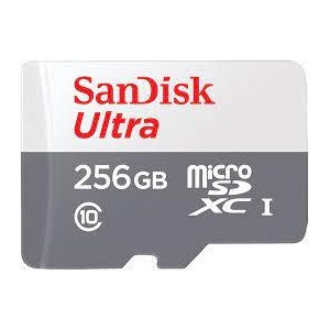 Sandisk 256GB Ultra MicroSDXC 100mb/s Class 10 UHS-I Memory Card