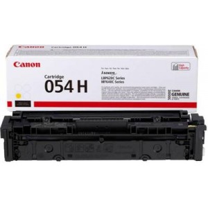 Canon 054H High Yield Yellow Laser Toner Cartridge