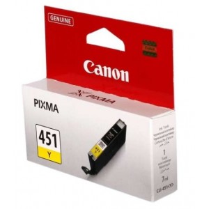 Canon CLI-451Y XL Yellow Printer Ink Cartridge