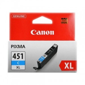 Canon CLI-451C XL Cyan Printer Ink Cartridge
