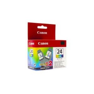 Canon BCI-24 Color Ink Twin Pack
