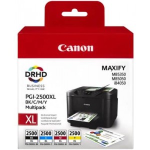 Canon PGI-2400xl Black / Cyan / Magenta / Yellow Multi-pack Ink Cartridges