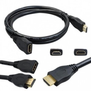 Microworld HDMI A Male to HDMI A Female Extender - 3m