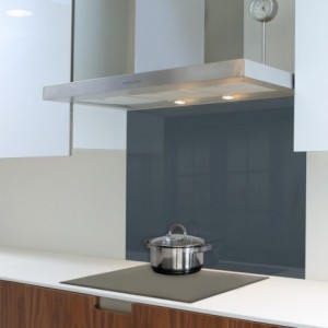 Parrot Grey Blue Hob Splashback (898 X 700 X 6mm)
