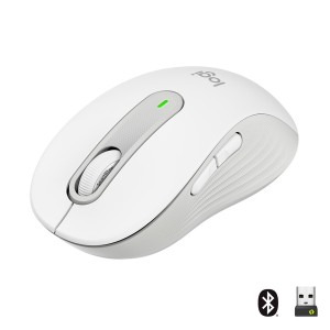 Logitech Signature M650 Bluetooth Wireless Mouse - Off-White