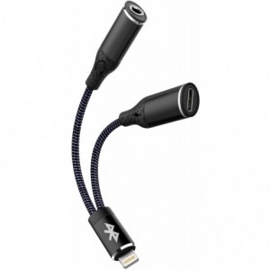 Appacs  Lightning - USB-C + Aux Adapter