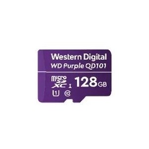 Western Digital WDD128G1P0C Purple SC QD101 microSDXC 128GB Class 10 UHS Class 1 (U1) Memory Card